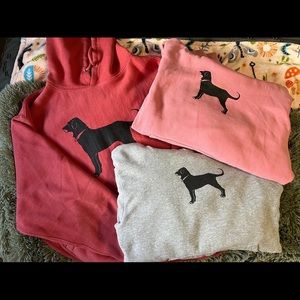 Black dog hoodies!